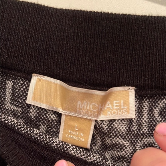 Michael Kors Black and White Women's Skirt - Picture 2 of 4